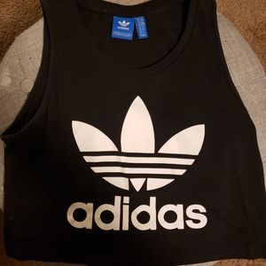 Adidas Trefoil Crop Tank